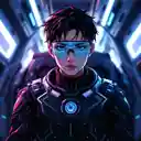 Cyberpunk anime PFP - pfp-048