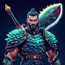 Warrior anime PFP - pfp-010