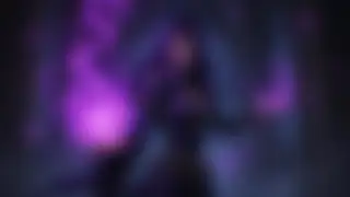 Dark mage casting spell — Dark anime wallpaper