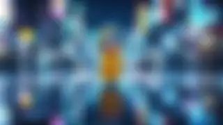 Twin-tail girl reflected in puddle — Rain anime wallpaper